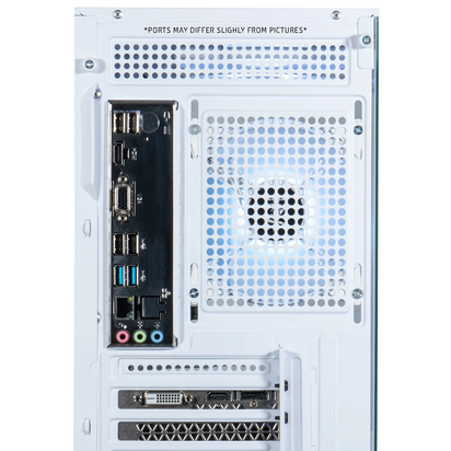 Stryker 1.0 Gaming PC - Intel I5-9400F 4.1Ghz, GTX 1660 Super 6G, 32GB DDR4, 1TB SSD, White