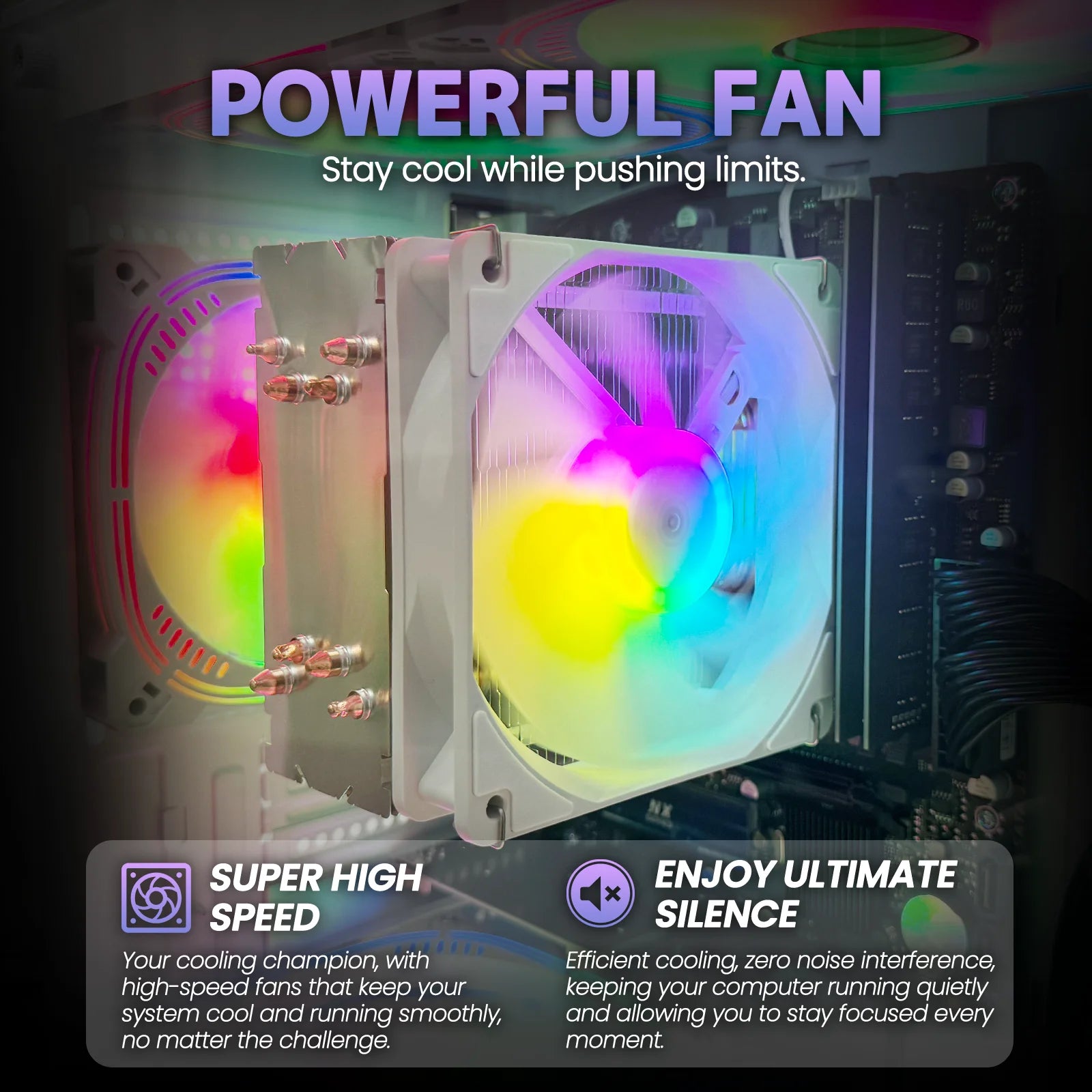 Gaming Desktop PC, AMD Ryzen 5 5600, Radeon RX 6500, 16GB, DDR4, 1TB Nvme SSD, Wifi 6, B450 Motherboard, Wifi 6