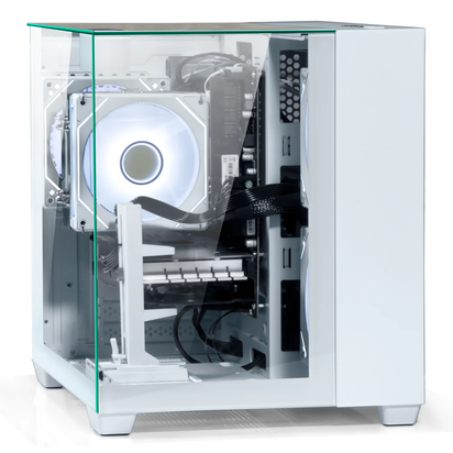 Gaming PC Desktop - AMD Ryzen 7 5700X, Geforce RTX 3050 6GB, 32GB DDR4, 1TB Nvme SSD, Wifi 6, Windows ,White