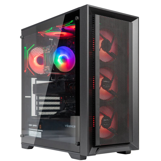 Gaming PC Computer Intel I7 512GB SSD+500GB HDD RX580 32GB RAM WIFI WINDOWS 10