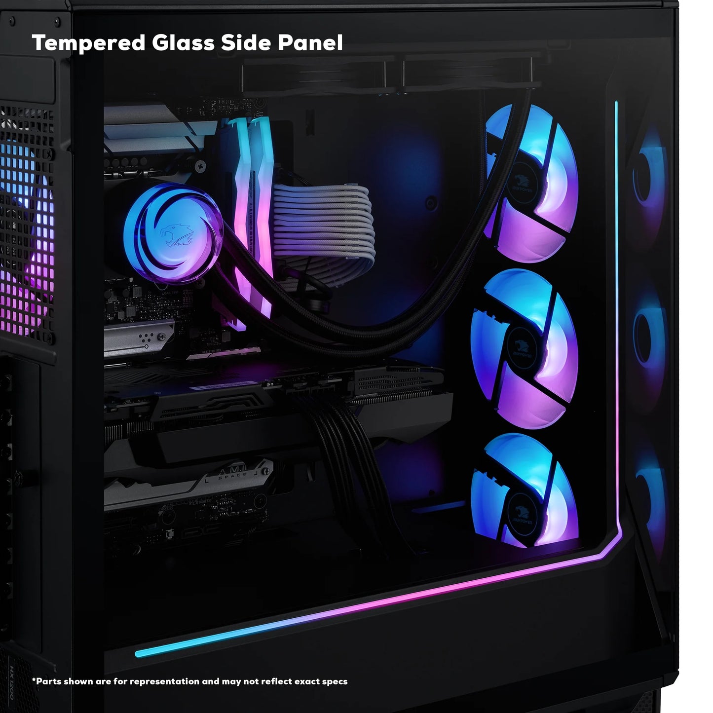 Slate MESH Gaming PC Desktop Computer Intel Core I7 14700F CPU, NVIDIA Geforce RTX 4060 8GB GPU, 32GB DDR5 RGB 5200Mhz RAM, 1TB SSD, Windows 11 Home,Gamer Keyboard and Mouse-Smi7N4601
