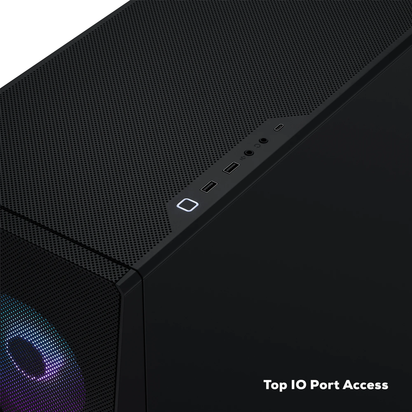 Slate MESH Gaming PC Desktop Computer Intel Core I7 14700F CPU, NVIDIA Geforce RTX 4060 8GB GPU, 32GB DDR5 RGB 5200Mhz RAM, 1TB SSD, Windows 11 Home,Gamer Keyboard and Mouse-Smi7N4601