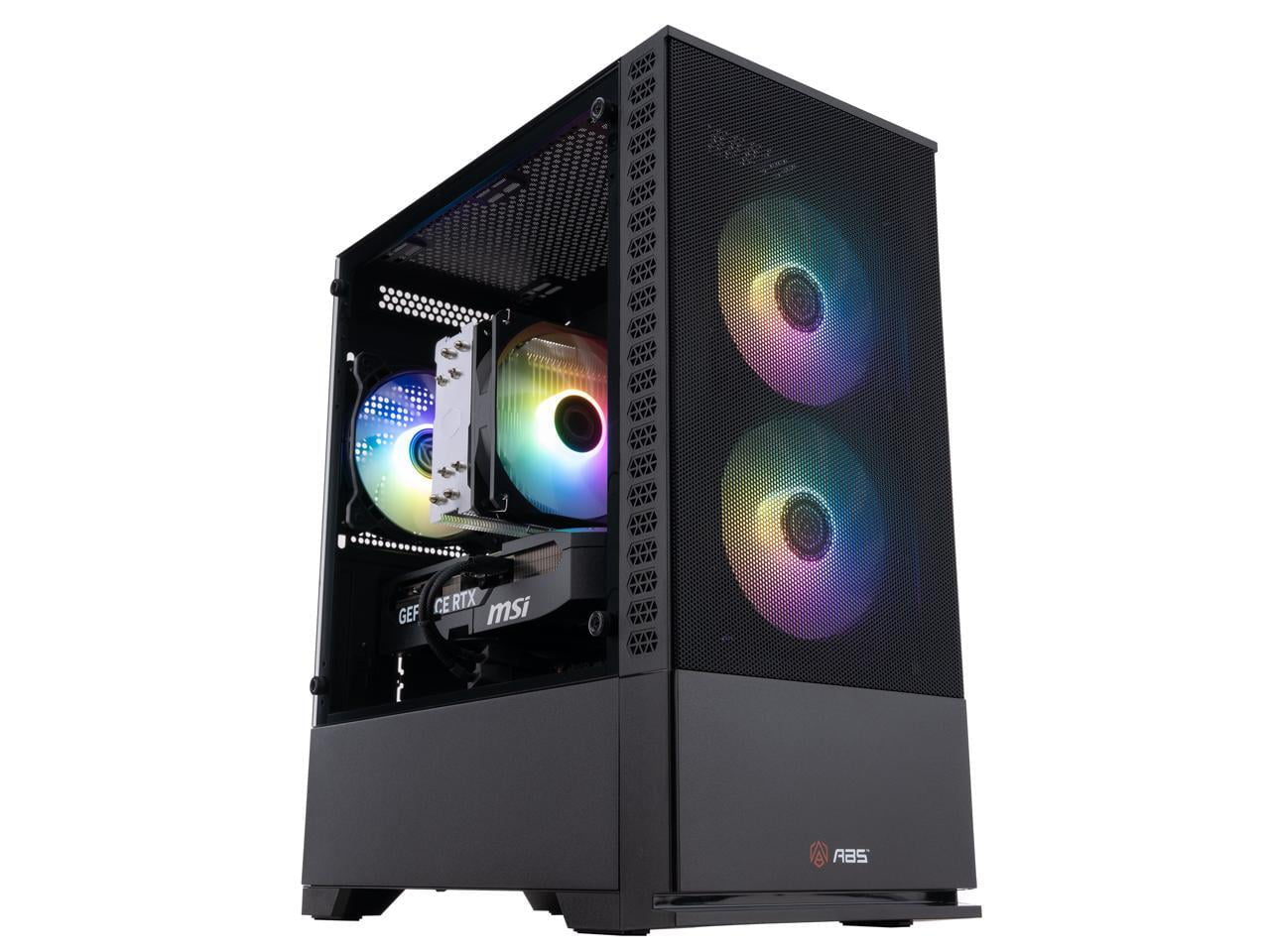 ABS Cyclone Aqua Gaming PC - Windows 11 - Intel Core Ultra 7 265KF - Geforce RTX 5070 - DLSS 4 - Ai-Powered Performance - 32GB DDR5 6000Mhz - 1TB M.2 Nvme SSD - CA265KF5070