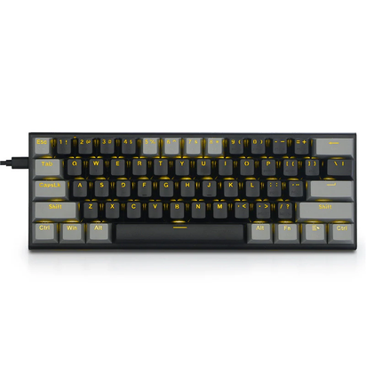 Dual-Tone Mechanical Keyboard Caps for Gaming PC with RGB Backlight