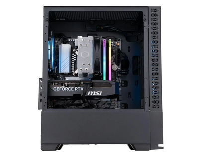 ABS Cyclone Aqua Gaming PC - Windows 11 - Intel Core Ultra 7 265KF - Geforce RTX 5070 - DLSS 4 - Ai-Powered Performance - 32GB DDR5 6000Mhz - 1TB M.2 Nvme SSD - CA265KF5070