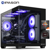 Gaming PC - AMD Ryzen 5 9600X, Radeon RX 7650 GRE, 16GB DDR5, 1TB Nvme SSD, 650W Gold PSU, Wi-Fi, Liquid Cooling, ARGB Fans, Windows 11 Home (Prebuilt Desktop)New