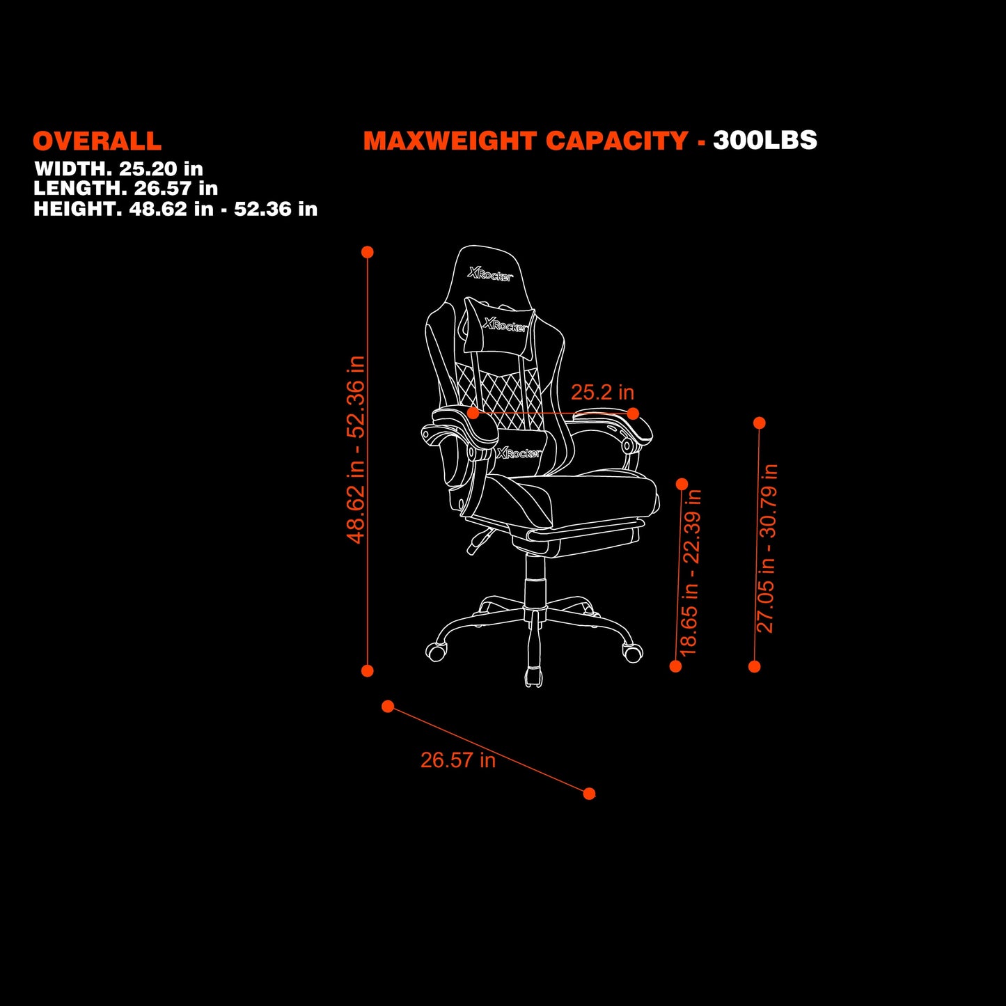 Apex PC Gaming Chair with Massage Function and Footrest, Pink