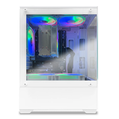 Gaming PC Desktop- AMD Ryzen R7-5700G B450 Chipset 32GB RAM 1TB SSD - White