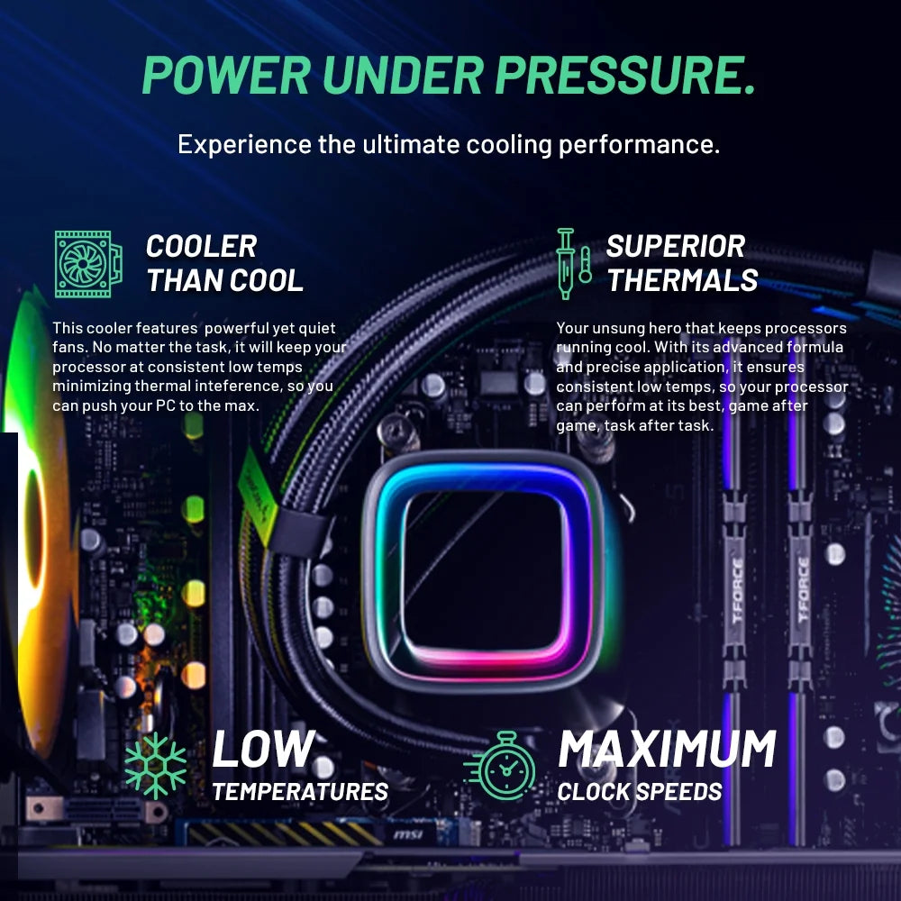 Skytech Archangel Gaming PC Desktop Intel Core I7 14700F NVIDIA Geforce RTX 5060 Ti 2TB Gen4 Nvme SSD 32GB DDR5 RAM, AIO Liquid Cooling Windows 11