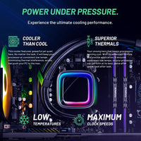 Skytech Archangel Gaming PC Desktop Intel Core I7 14700F NVIDIA Geforce RTX 5060 Ti 2TB Gen4 Nvme SSD 32GB DDR5 RAM, AIO Liquid Cooling Windows 11
