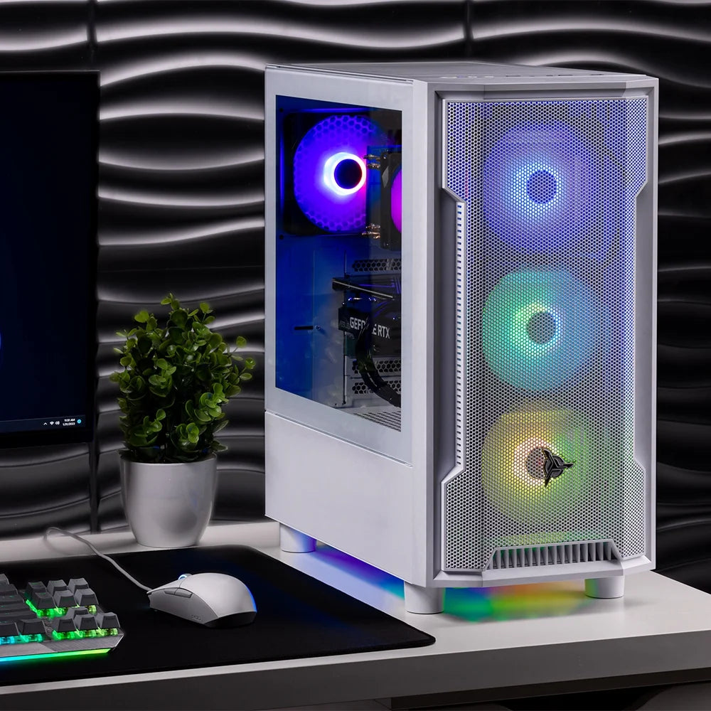 Skytech Archangel Gaming PC Desktop AMD Ryzen 5 7600 NVIDIA Geforce RTX 5060 1TB Nvme SSD 32GB DDR5 RAM Windows 11
