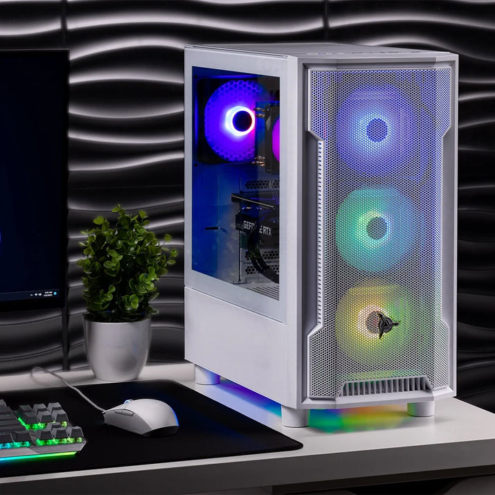 Skytech Archangel Gaming PC Desktop AMD Ryzen 5 7600 NVIDIA Geforce RTX 5060 1TB Nvme SSD 32GB DDR5 RAM Windows 11