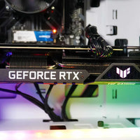 Rebel 4.0 Gaming PC - AMD Ryzen 7 (4.1Ghz), RTX 4060 8GB, 32GB DDR4, 1TB SSD, Desktop White