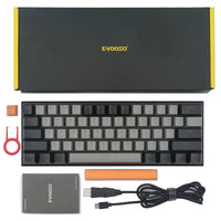 Dual-Tone Mechanical Keyboard Caps for Gaming PC with RGB Backlight