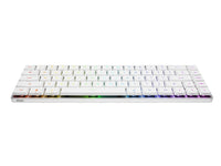 ROG Falchion RX Low Profile 65% Compact Wireless Gaming Keyboard with ROG RX Low-Profile Optical Switches, Tri-Mode Connection with ROG Speednova and Omni Receiver, Macos Support, White