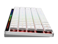 ROG Falchion RX Low Profile 65% Compact Wireless Gaming Keyboard with ROG RX Low-Profile Optical Switches, Tri-Mode Connection with ROG Speednova and Omni Receiver, Macos Support, White