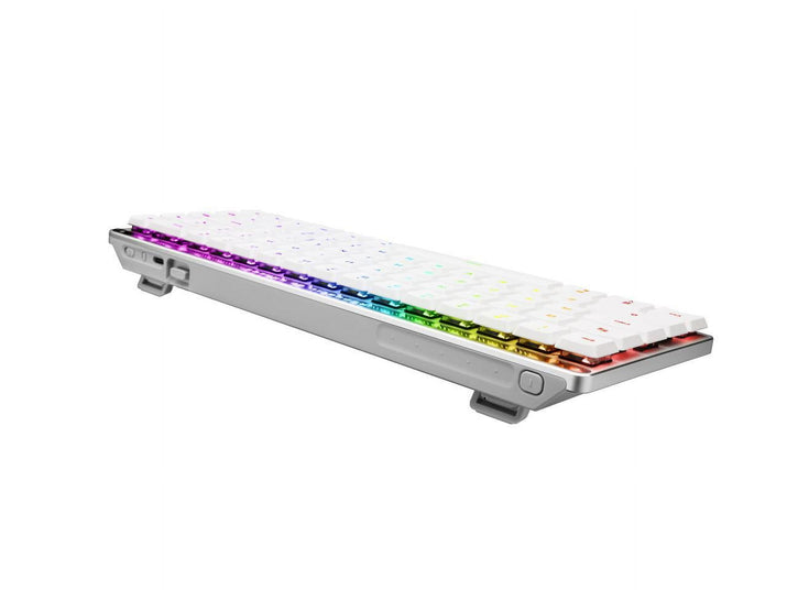 ROG Falchion RX Low Profile 65% Compact Wireless Gaming Keyboard with ROG RX Low-Profile Optical Switches, Tri-Mode Connection with ROG Speednova and Omni Receiver, Macos Support, White