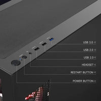 Gaming Desktop PC, AMD Ryzen 7 9700X, NVIDIA RTX 5060 8G , 32GB Ddr5, 1TB SSD, Windows 11 Home