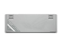 ROG Falchion RX Low Profile 65% Compact Wireless Gaming Keyboard with ROG RX Low-Profile Optical Switches, Tri-Mode Connection with ROG Speednova and Omni Receiver, Macos Support, White
