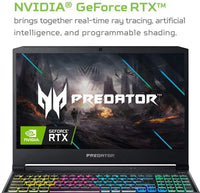 Predator Helios 300 Gaming Laptop I7-10750H 16GB RAM 512GB SSD Windows 10
